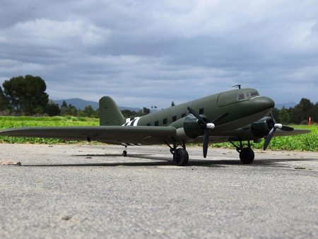 Dynam C-47 Skytrain Green V2 1500mm (59 ) Wingspan - PNP Online