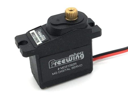 Freewing 9g Digital Metal Gear Reverse Servo with 100mm (4 ) Lead For Sale