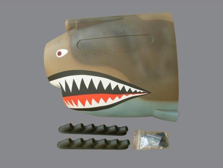 Black Horse 2276mm P-40C Warhawk Fiberglass Cowling on Sale