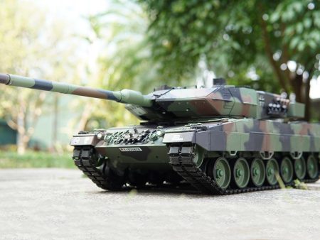 Heng Long German Leopard 2A6 Upgrade Edition 1 16 Scale Battle Tank - RTR Online now