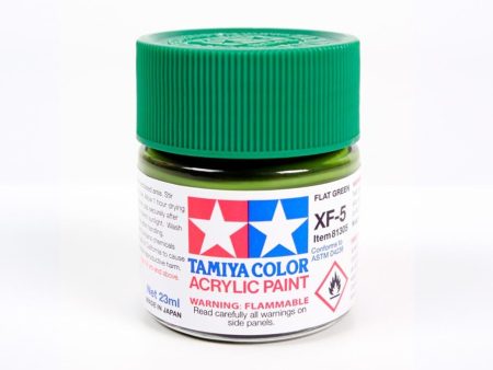 Tamiya Acrylic XF-5 Flat Green 23ml Bottle Sale