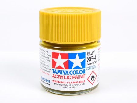 Tamiya Acrylic XF-4 Yellow Green 23ml Bottle Supply