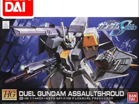 Original Japaness Model HG 1 144 DUEL GUNDAM GAT-X102 SEED DESTINY GUNDAM Mobile Suit Kids Toys Supply