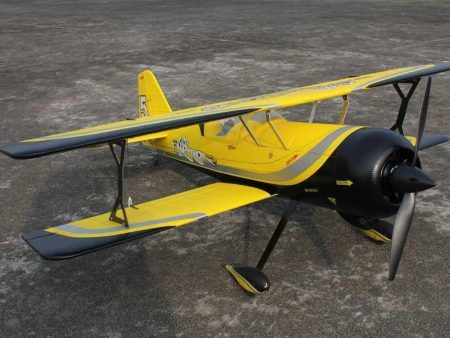 Dynam Pitts Model 12 Yellow 1070mm (42 ) Wingspan - PNP Supply