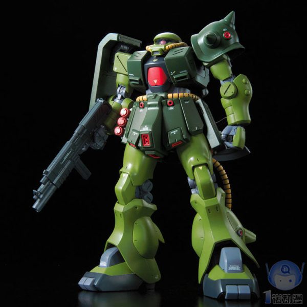 Japaness Bandai Original RE 1 100 MS-06FZ ZAKU II 2 FZ NEO ZEON Unchained Mobile Suit Kids Toys BANDAI Sale