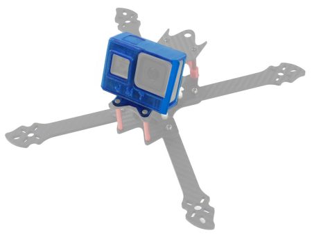 For GoPro 8 Action Camera Mount 25 Degree Inclined Base Holder TPU for RC Drone Racing Aircraft Discount