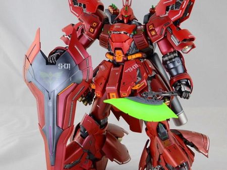 China Model Gundam MG 1 100 Model MSN-04 SAZABI Ver .KA Mobile Suit Kids Toys For Cheap