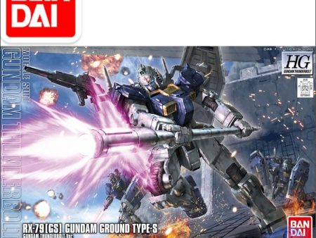 Original Gundam THUNDERBOLT Model HG 1 144 HGUC RX-79[GS] GROUND TYPE-S Mobile Suit Kids Toys Online Hot Sale