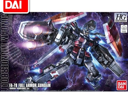 Original Gundam Model HG 1 144 GUNDAM Armor FA-78 READY PLAYER ONE Unchained Mobile Suit Kids Toys on Sale