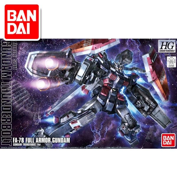 Original Gundam Model HG 1 144 GUNDAM Armor FA-78 READY PLAYER ONE Unchained Mobile Suit Kids Toys on Sale