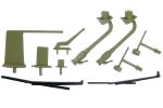 Roban 700 Size AH-64 Green Apache Scale Parts Set Online now