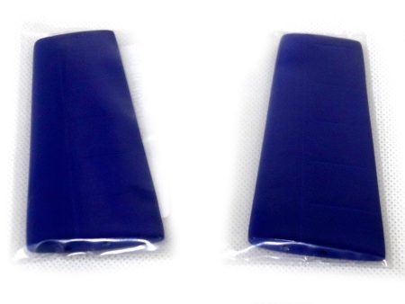 Roban 500 Size A-109 Blue and White Tail Fin Set Hot on Sale