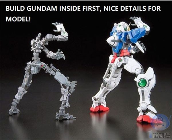 Original Gundam Model RG 1 144 00 EXIA GN-001 GUNDAM EW Justice Freedom 00 Destiny Armor Unchained Mobile Suit Kids Toys Fashion