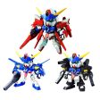 SD Gundam Model Cute Unicorn Wing AGE Justice Freedom 00 Destiny Armor Unchained Mobile Suit Kids Toys With Holder Hot on Sale