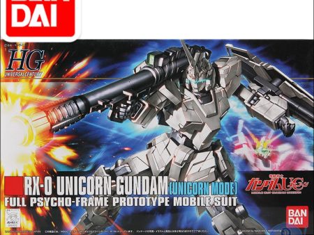 Original Gundam Model RX-0 FULL UNICORN GUNDAM 01 Unicorn Mode Freedom Destroy Armor Unchained Mobile Suit Kids Toys With Holder For Sale