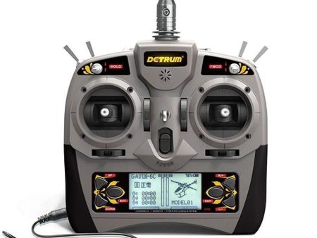 Detrum GAVIN-6C 6-Channel Transmitter with RXC7 Receiver and RC Flight Simulator - (OPEN BOX) For Sale