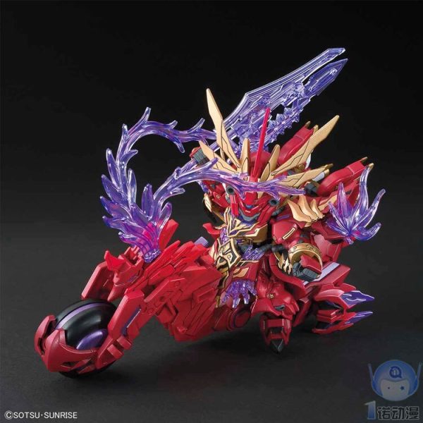 Original Three Kingdoms Action Toy Figures MOBILE SUIT GUNDAM SD BB LYU BU SINANJU & CHITUMA Puzzle Anime Figure Cheap