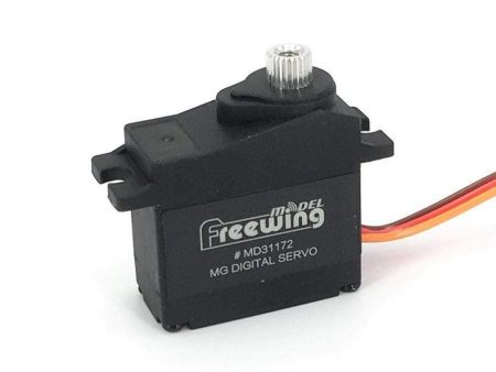 Freewing 17g Digital Metal Gear Servo with 200mm (7.8 ) Lead Supply