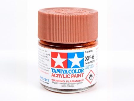 Tamiya Acrylic XF-6 Copper 23ml Bottle Online Sale