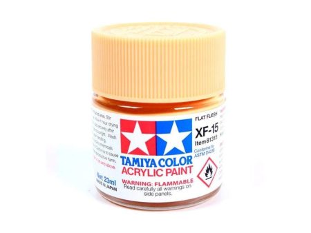 Tamiya Acrylic XF-15 Flat Flesh 23ml Bottle For Cheap