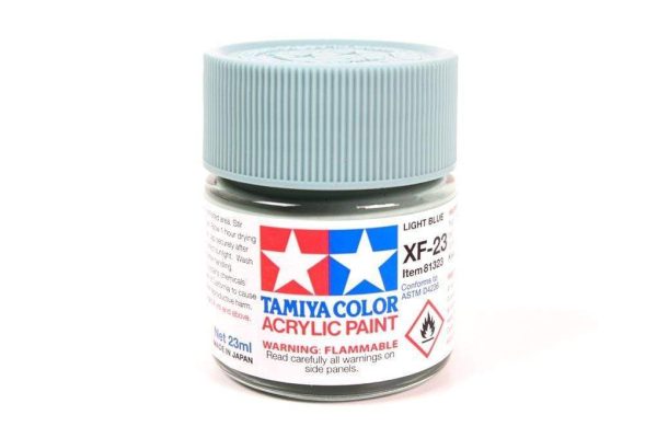 Tamiya Acrylic XF-23 Light Blue 23ml Bottle Discount