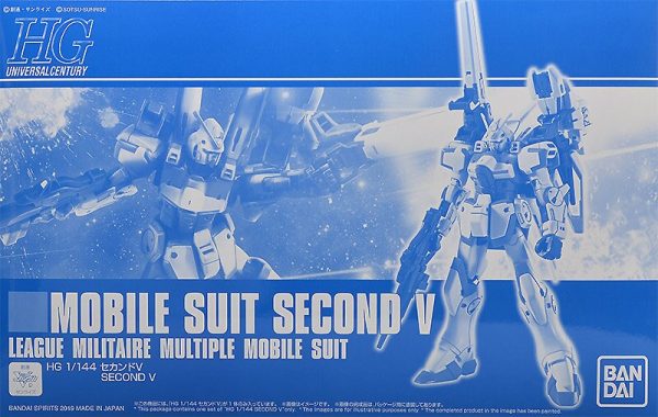 Original Japaness Gundam HG 1 144 Model Second V V2nd LEAGUE MILITAIRE GUNDAM Mobile Suit Kids Toys Online now