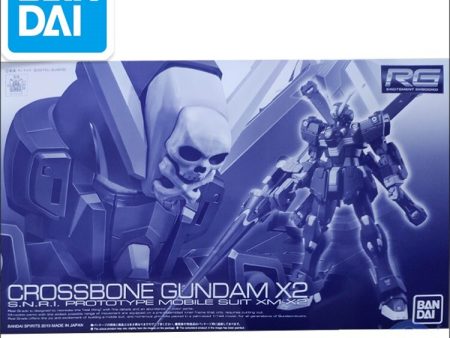 Original Gundam PB RG 1 144 Model CROSSBONE GUNDAM X2 XM-X2(F97) Unchained Mobile Suit Kids Toys Hot on Sale