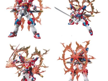 Original Gundam Model HG 1 144 KAMIKI BURNING GUNDAM BUILD DIVERS Unchained Mobile Suit Kids Toys Online Sale