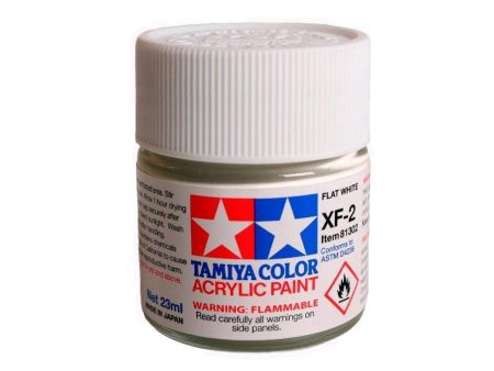 Tamiya Acrylic XF-2 Flat White 23ml Bottle Online Hot Sale