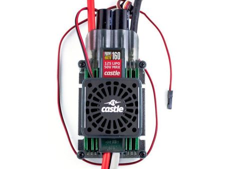 Castle Creations Phoenix Edge High Voltage 160A ESC With Cooling Fan Online