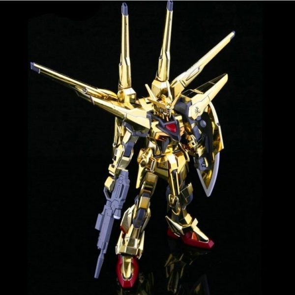 Original Japaness Gundam Model HG 1 144 SHIRANUI AKATSUKI SEED DESTINY GOLDEN GUNDAM Mobile Suit Kids Toys Discount