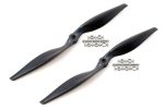 APC 12x8 Thin Electric Propeller - Black Multi-Pack (2 Propellers) Online Sale