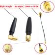 1 PCS 433MHZ 5cm Short SMA Antenna 14cm SMA To IPEX Adatper Extend Cable For RC Model Fashion