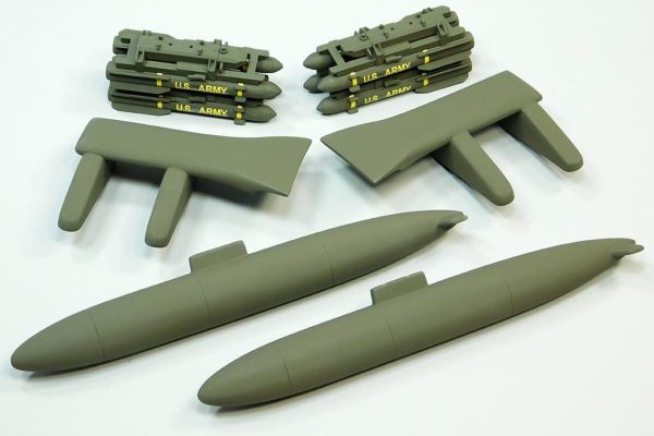 Roban 500 Size UH-60 Black Hawk Weapons Set Sale