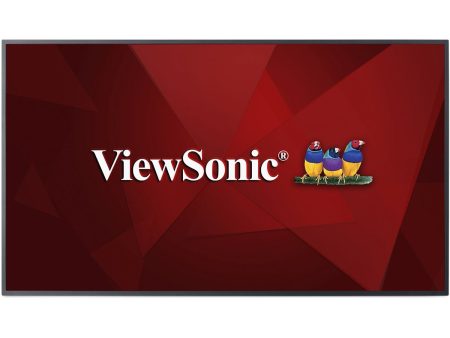 ViewSonic 55  4K Ultra HD Large-Format Commercial Display - Certified Refurbished For Cheap