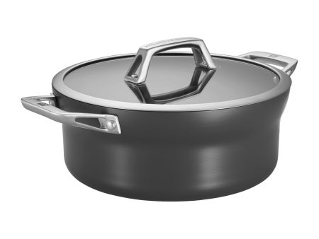 Zwilling Motion Hard Anodized 5-qt Aluminum Nonstick Dutch Oven For Sale