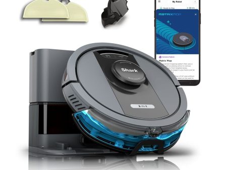 Shark Matrix 2-in-1 Self-Empty Robot Vacuum & Mop, 30-Day Capacity, Precision Home Mapping - Certified Refurbished Sale