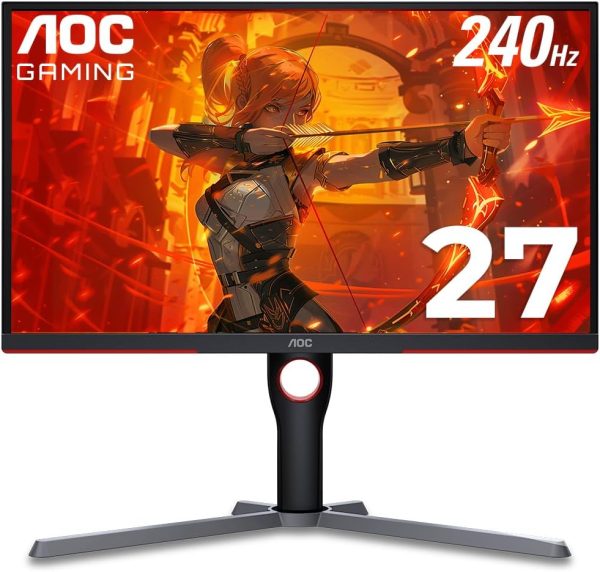 AOC CQ27G3Z 27  2560x1440 240Hz Curved QHD Gaming Monitor - Certified Refurbished Discount