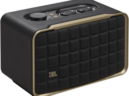 JBL Authentics 200 Retro Style Wi-Fi Bluetooth Portable Smart Home Speaker - Certified Refurbished Sale