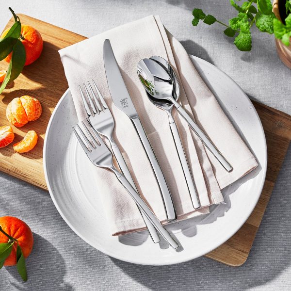 Zwilling Opus 20-Piece 18 10 Stainless Steel Flatware Set, Silver Discount