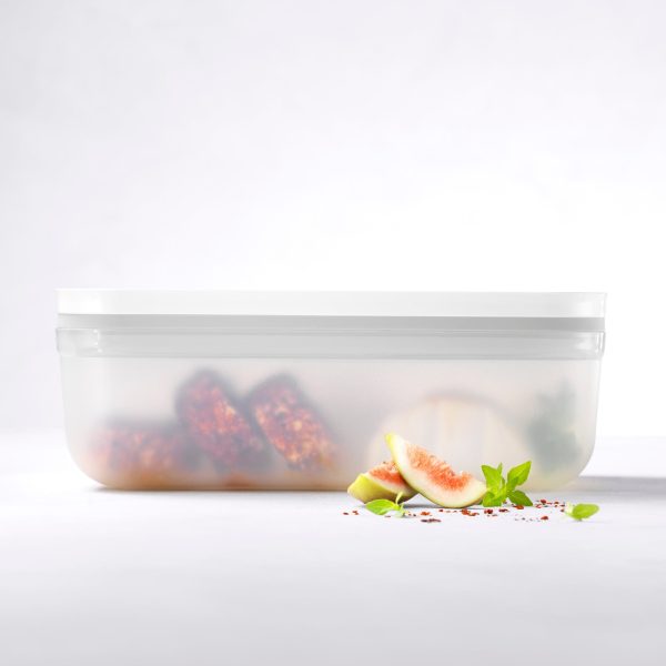 Zwilling Fresh & Save Plastic Fridge Box, Airtight Food Storage Container, Meal Prep Container, BPA-Free, Grey Online Hot Sale