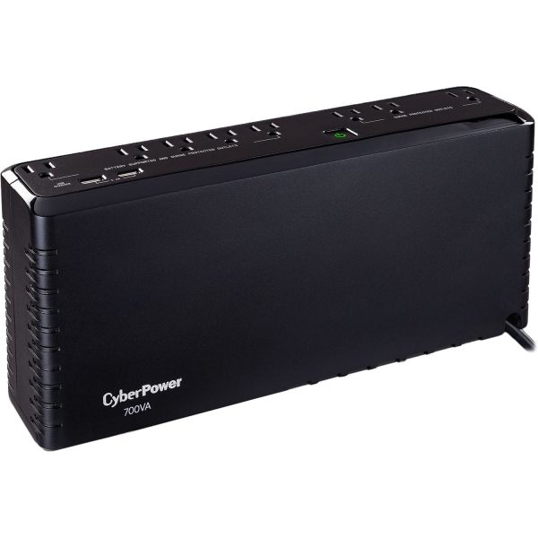 CyberPower SL700U 700VA 370W, 8 Outlets UPS System - Certified Refurbished on Sale