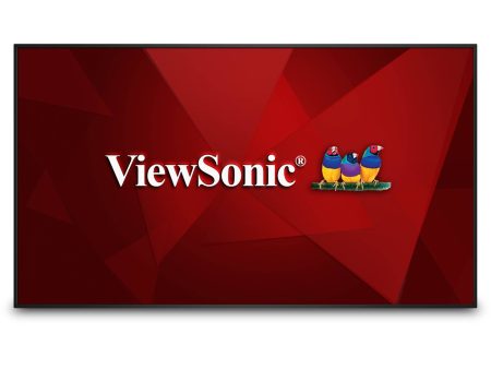 ViewSonic 98  Ultra HD Large-Format Commercial Display - Certified Refurbished Discount