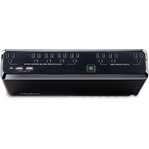 CyberPower SL700U 700VA 370W, 8 Outlets UPS System - Certified Refurbished on Sale