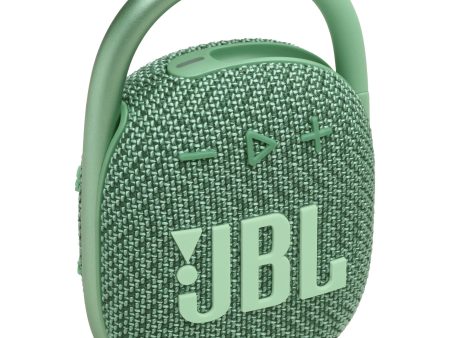 JBL Clip 4 Eco Waterproof Wireless Portable Bluetooth Speaker, Green - Certified Refurbished Hot on Sale