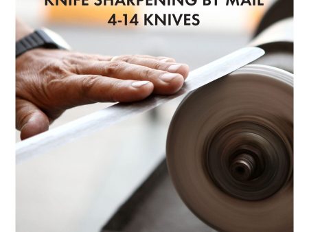 Knife Aid Professional Sharpening Service by Mail, 4 Knives For Sale